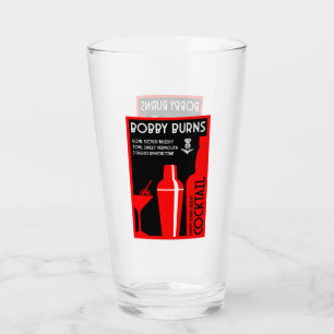 Verre Scottish Bobby Burns Whiskey Cocktail