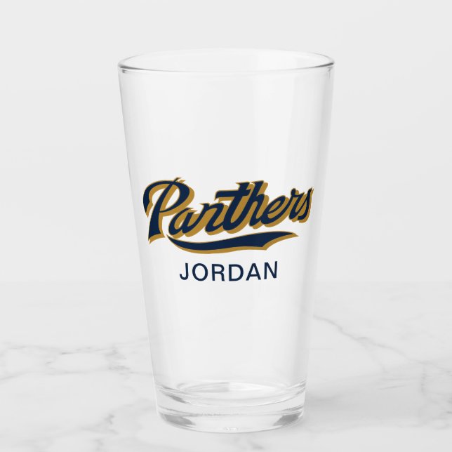 Verre Script de Panthers FIU (Devant)
