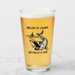 Verre Se désaltérer en rires... - Bière de pêche