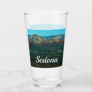 Verre Sedona et Coffee Pot Rock d'en haut