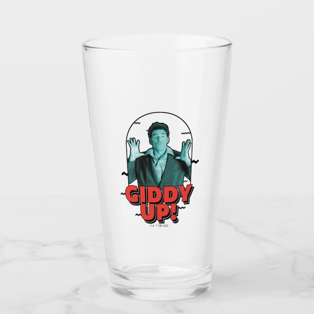 Verre Seinfeld | Kramer - Giddy Up! (Devant)