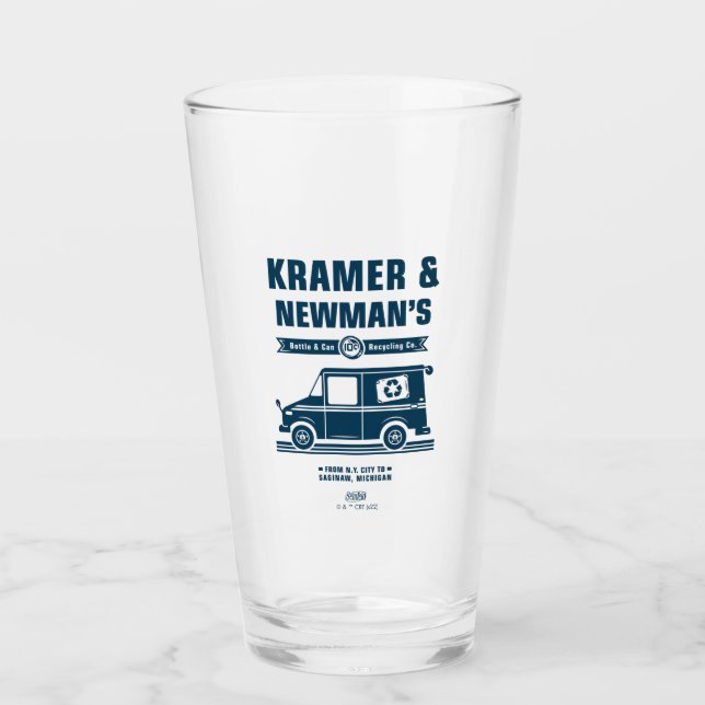 Verre Seinfeld | Kramer & Newman's Recycling Co. (Devant)