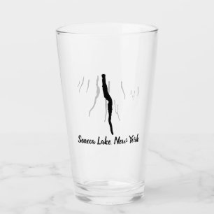 Verre Seneca Lake, NY Boisson Glass