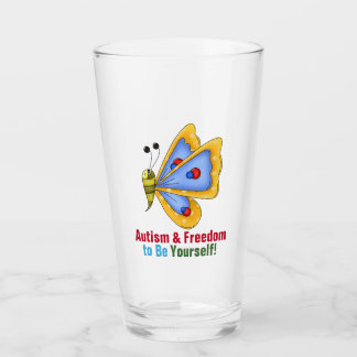 Verre sensibilisation sur l'autisme