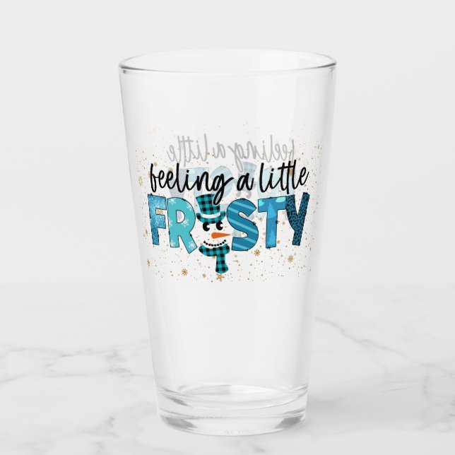Verre Sentir Une Personnaliser Un Peu Froide (Devant)