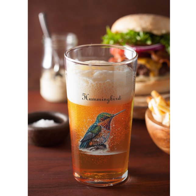 Verre Serenade de colibri bijoux, coutume (Créateur téléchargé)