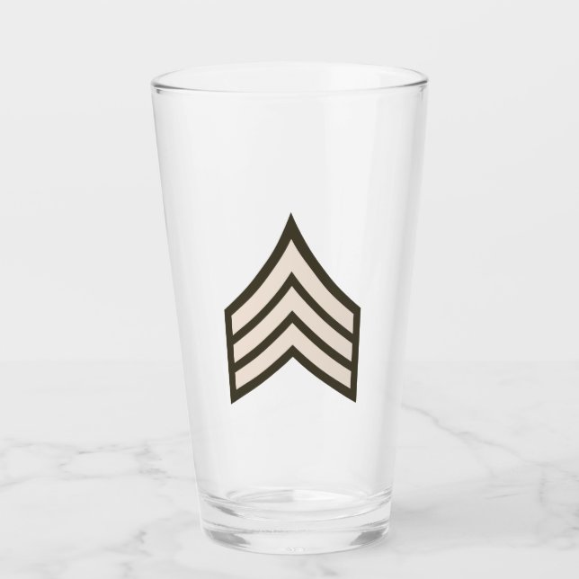 Verre Sergent d'armée (Devant)