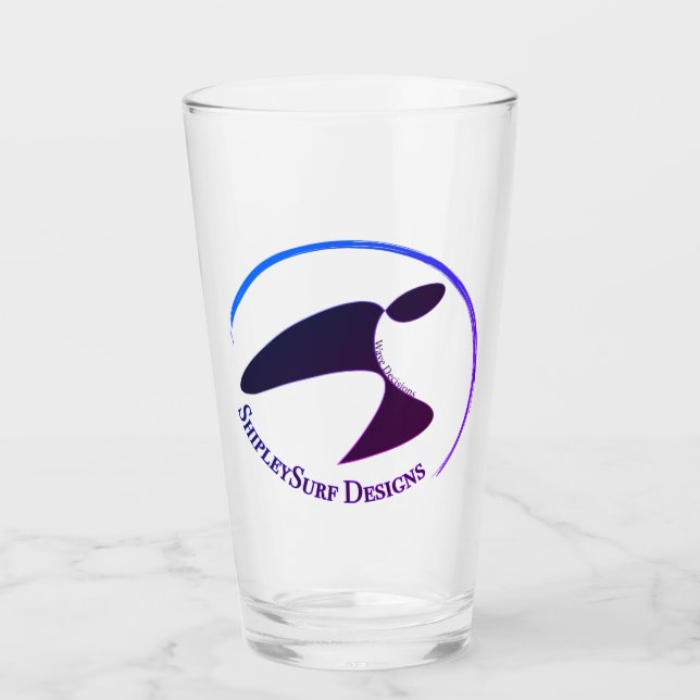 Verre Shipley Surf Surfers Beer Glass (Devant)