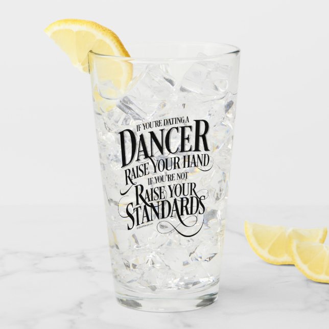 Verre Si vous êtes en train de danser (Devant glace)