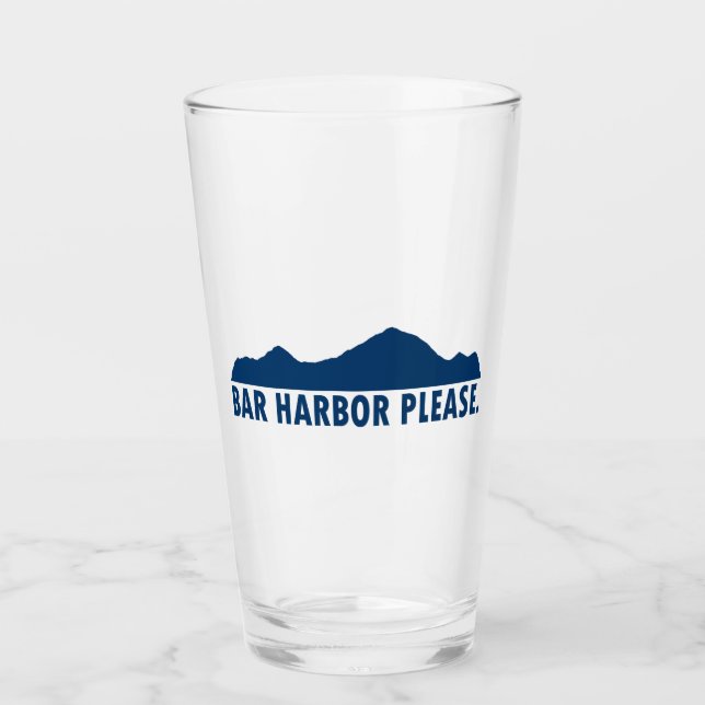 Verre S'il vous plaît Bar Harbor (Devant)