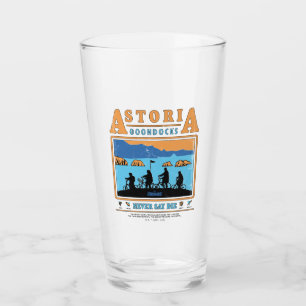 Verre Silhouettes des Goonies sur les Goondocks d'Astori