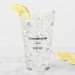 Verre SIMPLE MINIMAL ajouter votre nom toiletteur person<br><div class="desc">conception</div>