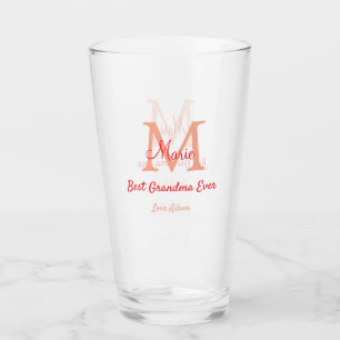 Verre simple minimum meilleur grand-mère jamais rouge mo