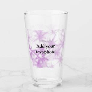 Verre Simple rose violet paillettes scintillement ajoute