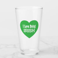 Simple St. Patrick's Day Vert J'aime être irlandai