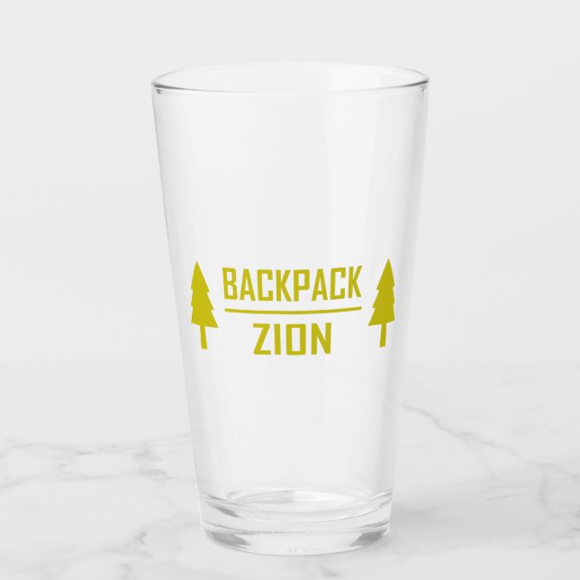 Verre Sion sac à dos (Devant)