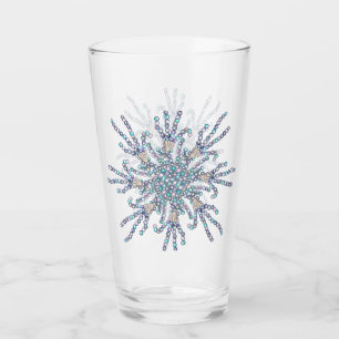 Verre Sirène de mer violette