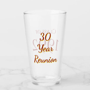 Verre SKHS Réunion de 30 ans