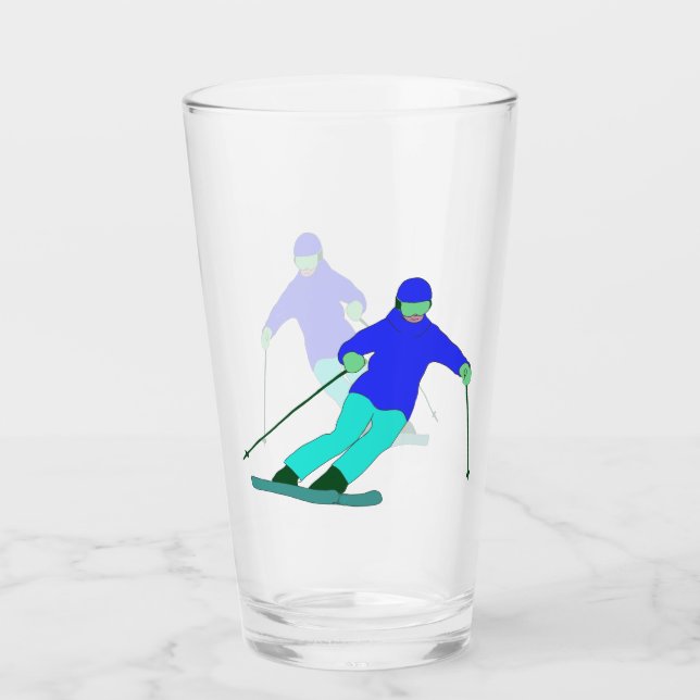Verre Ski de neige (Devant)