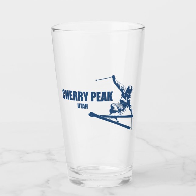 Verre Skieur du Cherry Peak Resort (Devant)