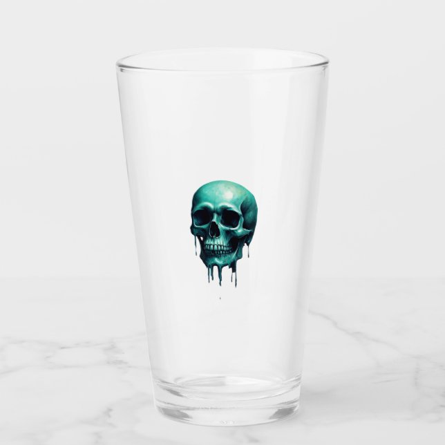 Verre skull glass (Devant)