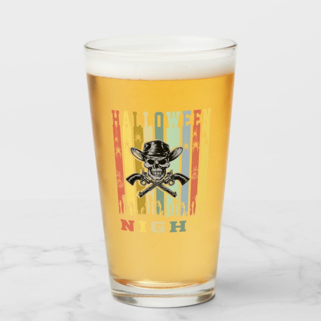 Verre Skull Gun (Devant (rempli))