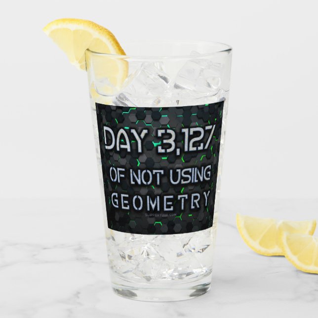 Verre SlipperyJoe n'utilise pas de géométrie intervertis (Devant glace)