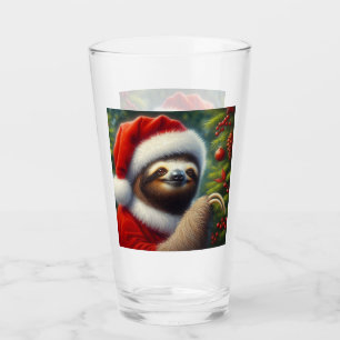 Verre Sloth Santa Claus