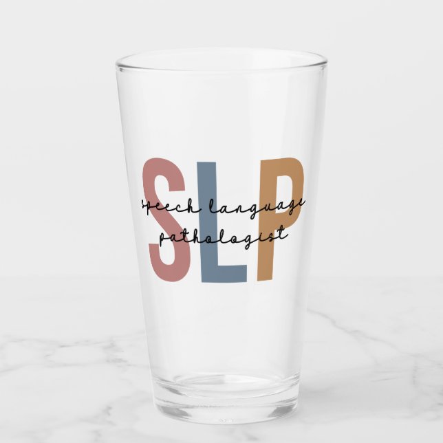 Verre SLP - Langue Pathologiste Retro (Devant)
