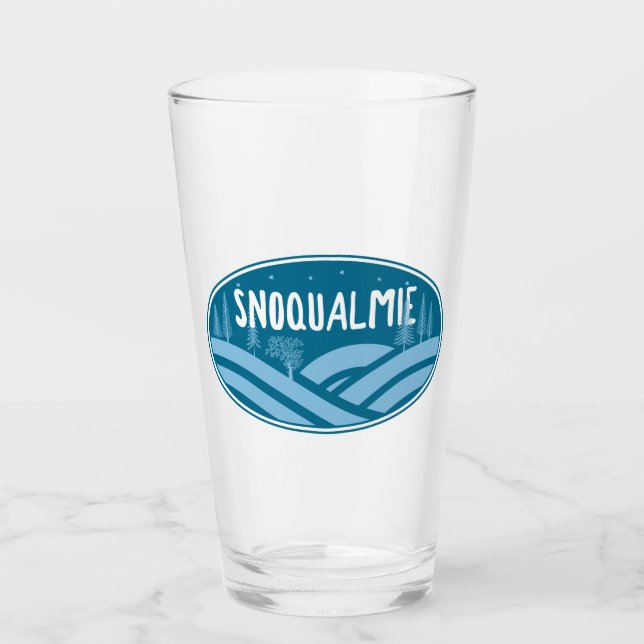 Verre Snoqualmie Washington Dehors (Devant)