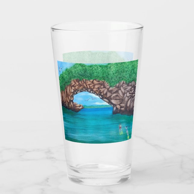 Verre Snorkeling au paradis (Dos)
