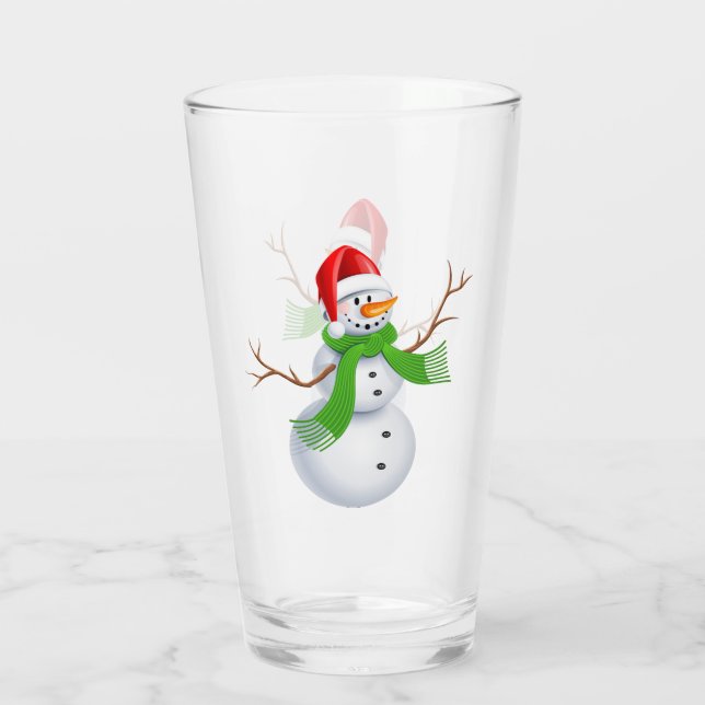 Verre Snowman (Dos)