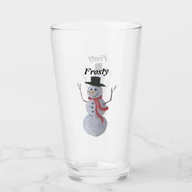 Verre Snowman (Devant)