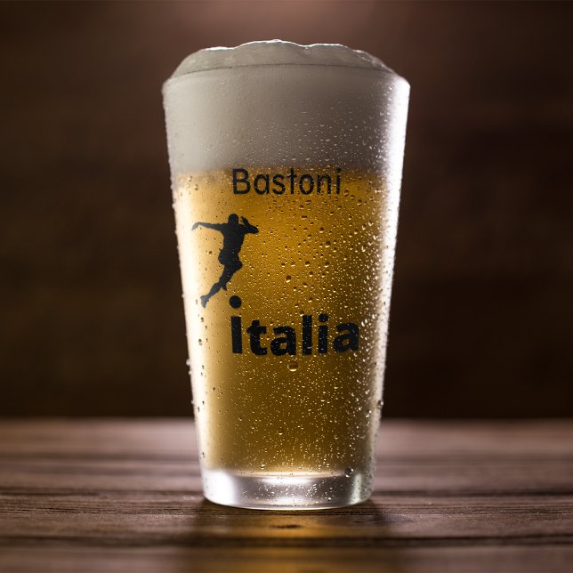 Verre Soccer Italie, personnalisable (Créateur téléchargé)