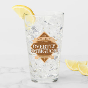 Verre Société de l'ambiguïté flagrante