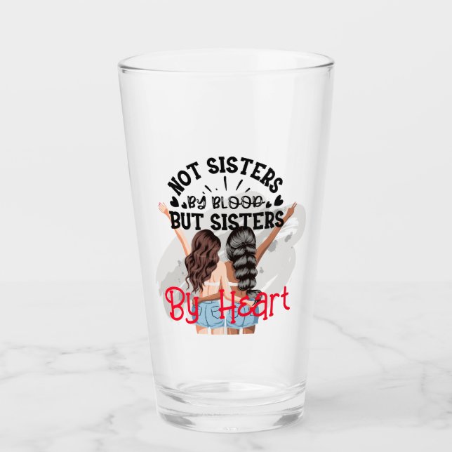 Verre Soeurs du coeur (Devant)