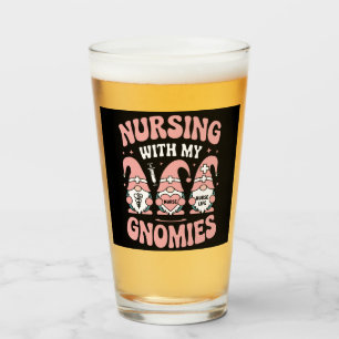 Verre Soins Avec Mes Gnomies Infirmière Gnome Vie Saint-