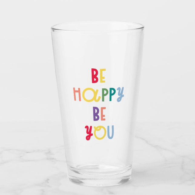 Verre Sois Heureux Sois-Tu (Devant)