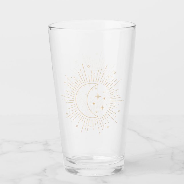 Verre Soleil et Lune (Devant)