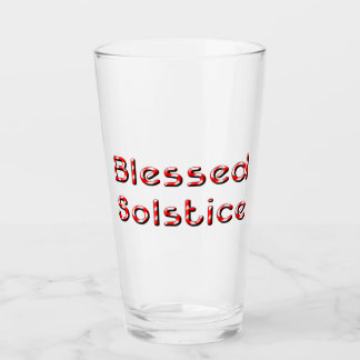 Verre Solstice béni