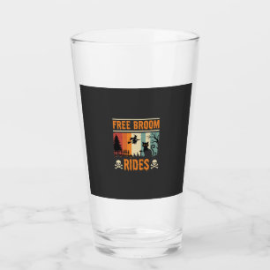Verre Sorcière Chat de Halloween Balades de Balai Gratui