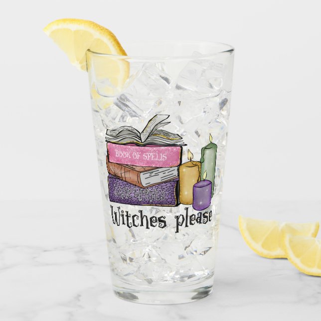 Verre Sorcières S'Il Vous Plaît | Pour l'auteur de livre (Devant glace)