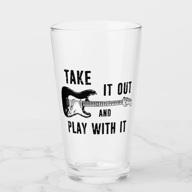 Verre Sortez Et Jouez Avec Elle Guitare (Devant)