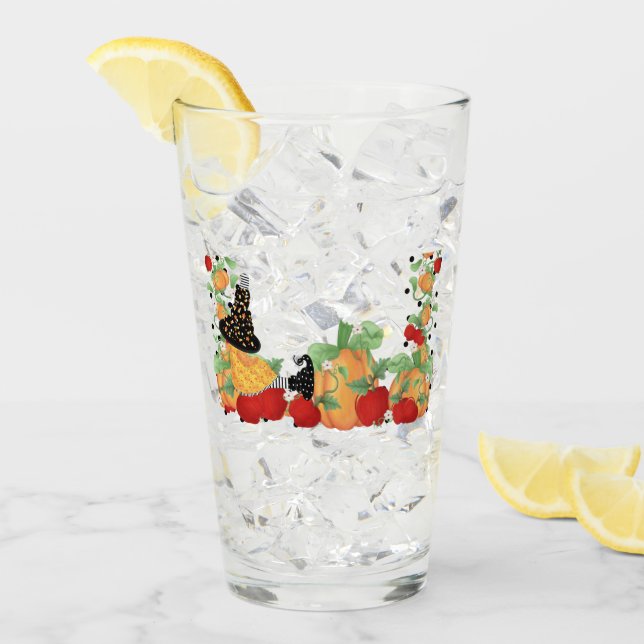 Verre Sortie de patchs citrouille (Devant glace)