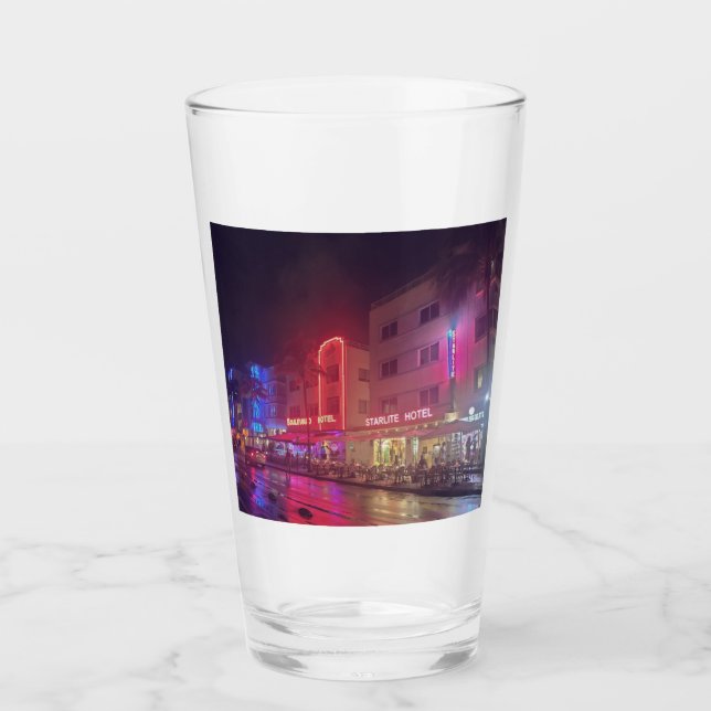 Verre South Beach, Miami, Floride Art Déco (Devant)