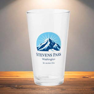 Verre Souvenir de vacances de ski à Stevens Pass Washing
