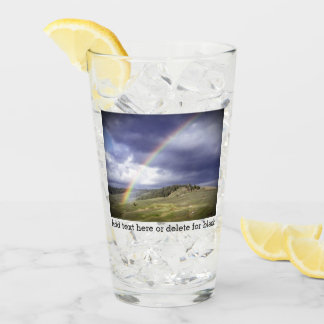 Verre Souvenir fait sur commande de photo personnalisé