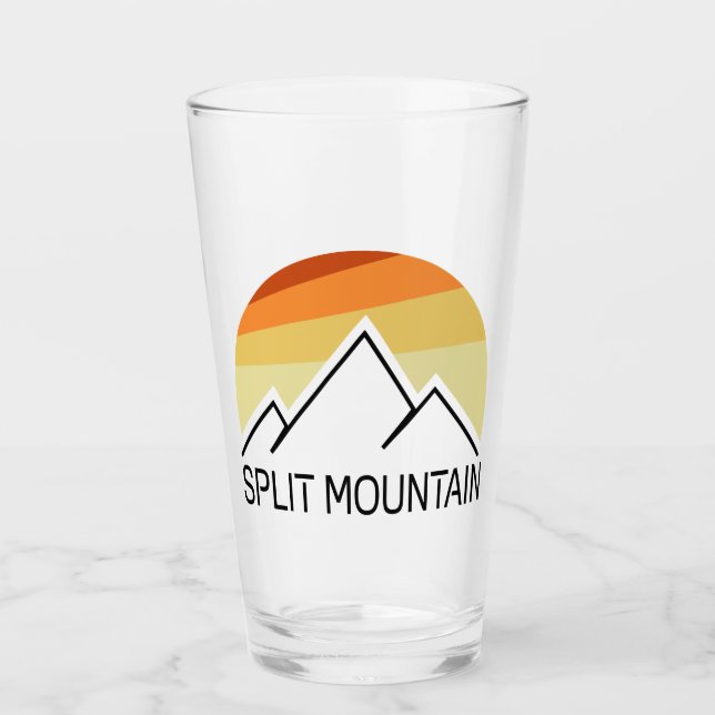 Verre Split Mountain California Rétro (Devant)