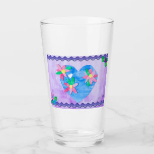 Verre Spring Time Heart - Kids Art pour CHOC