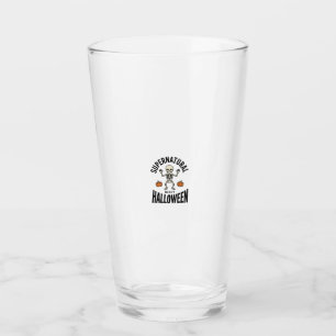 Verre Squelette d'Halloween Surnaturel Drôle Vintage_1